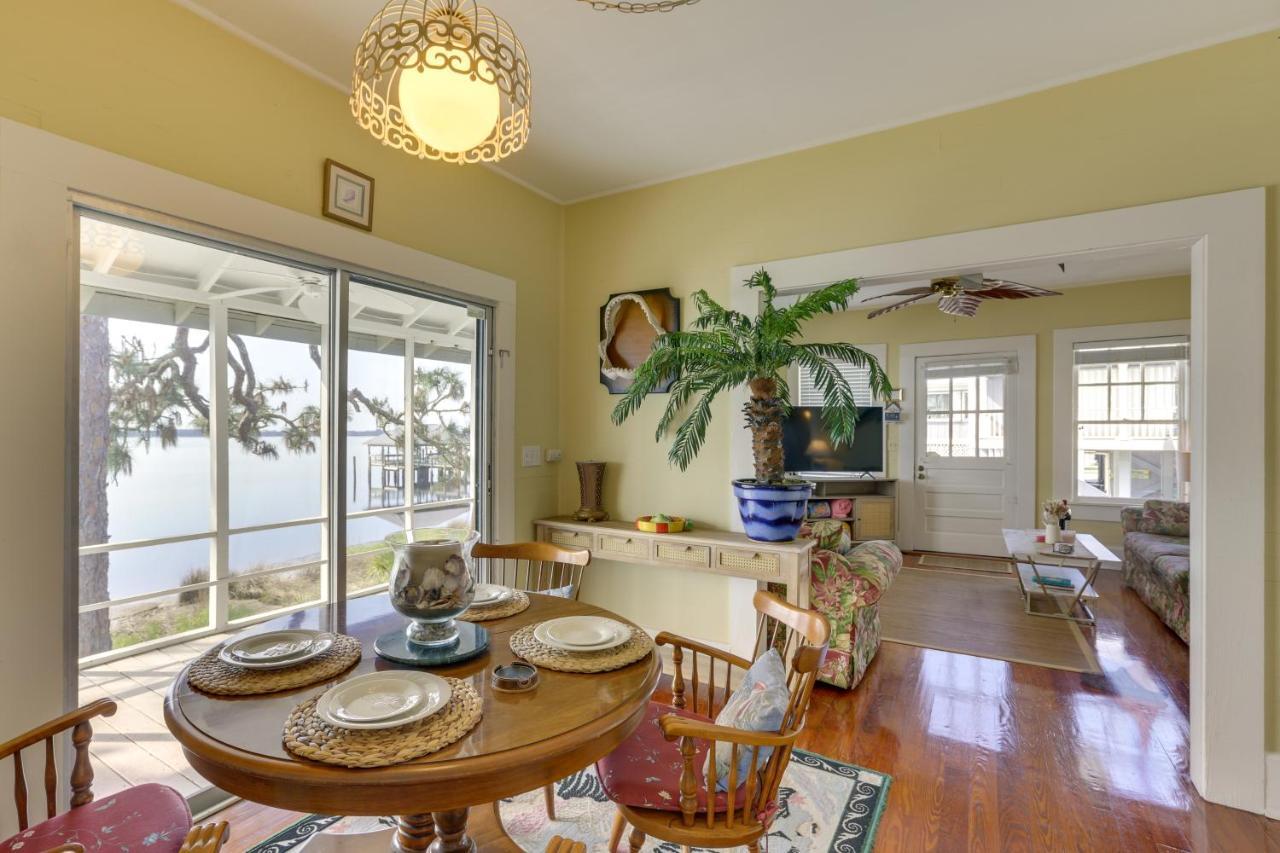 Waterfront Ochlockonee Bay Cottage With Views! Panacea Екстериор снимка