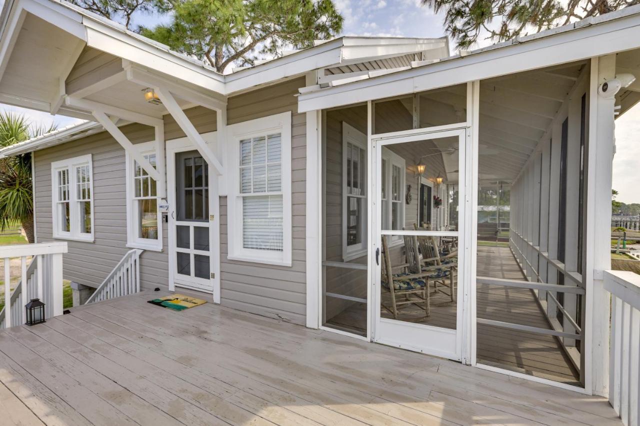 Waterfront Ochlockonee Bay Cottage With Views! Panacea Екстериор снимка