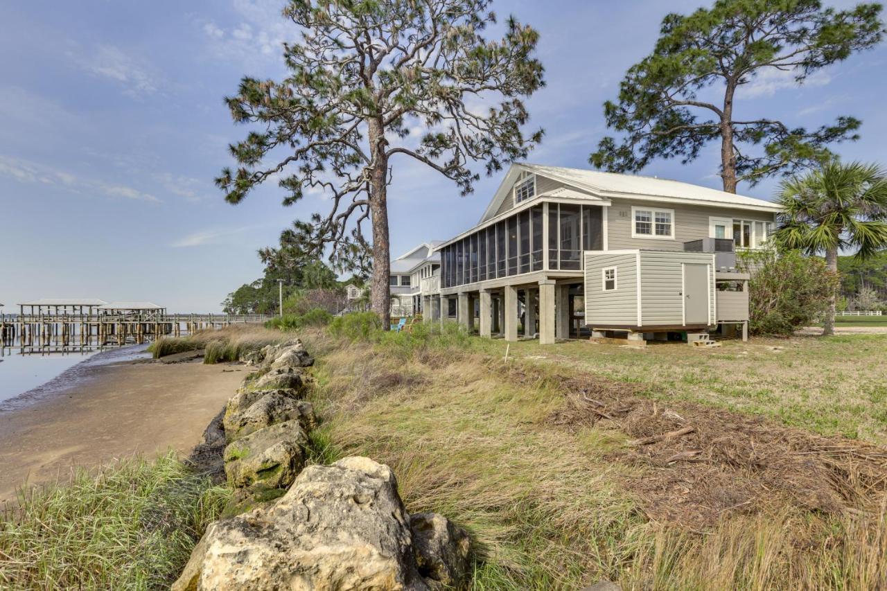 Waterfront Ochlockonee Bay Cottage With Views! Panacea Екстериор снимка